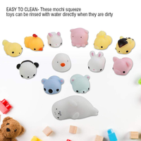 Mini Squishies Kawaii Mochi Animaux pour Enfants – Idéaux pour les Fêtes, Jouets Anti-Stress à Presser
