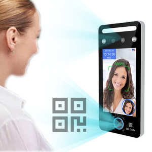 Hệ thống kiểm soát truy cập wifi miễn phí 5 inch Phần mềm đám mây chấm công Máy quét mã QR sinh trắc học ai nhận dạng vân tay - Product Image 4