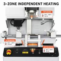 Nouveau positionneur de soudage Wisdomshow WDS-880E à commande PLC, spectrométrie bicolore, reballage automatique, soudure, réparation en 8 étapes