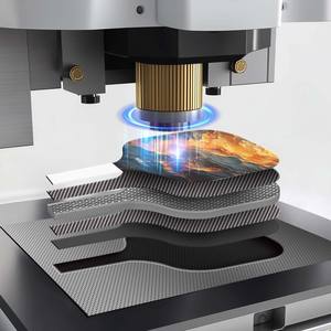 Vente en gros de raquettes de paddle en fibre de carbone sans bordure, design personnalisé OEM, approuvées par l'USAPA, pour adultes, Dragon Edgeless, 5" x 4.8" (16 mm), haute qualité - Product Image 2