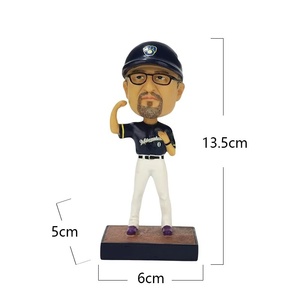 Tùy Chỉnh Bóng Chày Huấn Luyện Viên <span class=keywords><strong>Bobblehead</strong></span> Vẽ Tay 3D Nhựa Hình Cho Thể Thao Kỷ Niệm & Đội Giải Thưởng Đặt Hàng Số Lượng Lớn - Product Image 6