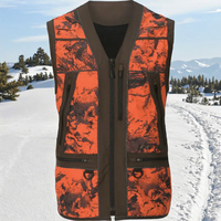 Chaleco de Caza de Invierno de Alta Calidad, Suave, para Adultos, Unisex, con Estampado Digital, Transpirable y que Absorbe la Humedad, de Poliéster
