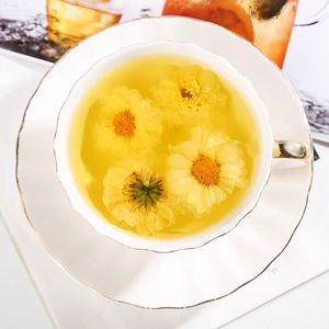 Hang Bai Ju en gros, 100% naturel, chrysanthème blanc séché de Hangzhou, fleur en épanouissement, thé - Product Image 2
