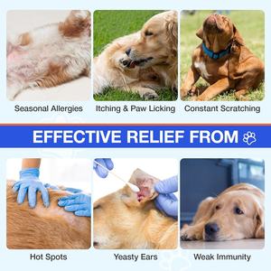 <b>Dog</b> Itch Relief - <b>Probiotics</b>, Omega 3 Fish Oil - Seasonal Allergies - Immune Health Supplement - <b>Dog</b> Allergy Relief <b>Chews</b> - Product Image 3