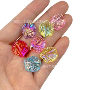 Cuentas de Concha Acrílicas Iridiscentes de 20mm para Accesorios de Joyería DIY, Horquillas y Ramos, Cuentas de Concha Coloridas - Product Image 5