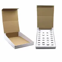 Benutzer definierte Anzeige Werbe verpackung Box Papier PDQ Fach Wellpappe Zähler Anzeige