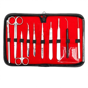 Ensemble de pinces à dissection en acier inoxydable de 14 cm, instruments chirurgicaux manuels pour usage hospitalier, réutilisables, OEM par Blush Surgical - Product Image 1