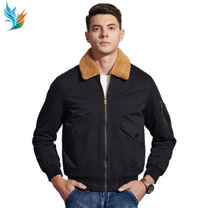 Haute qualité personnalisé col rabattu coton décontracté épaissi <span class=keywords><strong>jeunesse</strong></span> Parka manteau fermeture éclair hommes veste - Product Image 1