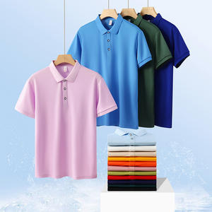 Camisetas Polo Refrigerantes de Color Sólido, Manga Corta, Poliéster, para Hombre y Mujer, Ropa de Trabajo Informal, Bordado de Logotipo Personalizado - Product Image 5