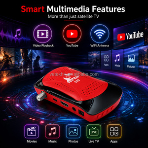 เครื่องรับสัญญาณดาวเทียมดิจิตอล VETEK DVB-S2 รุ่น T1 Max ความคมชัดระดับ Full HD 1080P ผลิตจากพลาสติก รองรับเสาอากาศ USB WiFi และเซิร์ฟเวอร์ IKS - Product Image 6