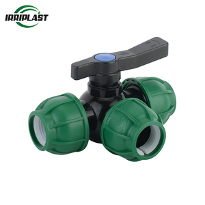 Bon Prix Offre Spéciale chine Fabricant De Haute Qualité de compression pp en plastique PP Union vanne <span class=keywords><strong>À</strong></span> Boisseau sphérique pour l'irrigation - Product Image 2