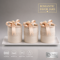 Boîte Cadeau Cylindrique Leabon avec Ruban en Dentelle, Couvercle en Bois et Nœud Perlé pour Mariage et Fête, Contenant de Faveurs, Vente en Gros Direct Usine