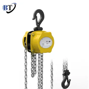 China Supplier Customized Hand Chain Hoist Pull Lift Mini Manual Hand Chain Hoist Block