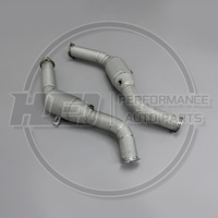 Collecteur d'échappement haute performance à soudure de précision pour Infiniti Q50 Q60 3.0T 2022~2024 en acier inoxydable 304 à haut débit