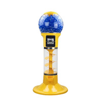1-4 jetons Monnayeur Spirale Gumball Distributeurs Spirale Machine Capsule Distributeur Machine