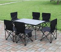 Ensemble table et chaises pliantes pour le camping, kit de meubles d'extérieur légers et portables pour le camping, le pique-nique, le jardin, les voyages, les aventures en plein air