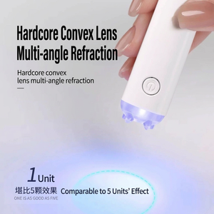 Mini Lampe UV Professionnelle Rechargeable pour Ongles, Séchage Rapide, Portable, Lumière LED pour Salon, Idéale pour Vernis Gel et Capsules - Product Image 2