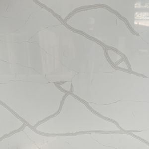 Encimera de Cuarzo Calacatta Moderna 2026, Losas de Cuarzo con Vetas Grises Calacatta para Baño - Product Image 4