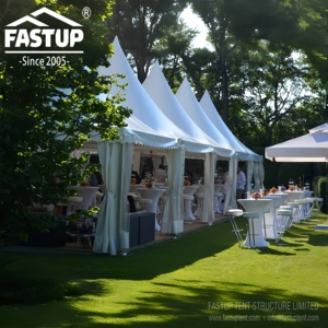 3x3m 4x4m 5x5m 6x6m Tente pagode à cadre en aluminium de luxe <span class=keywords><strong>pour</strong></span> l'extérieur, mariage et fête. - Product Image 6