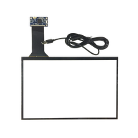 Écran tactile capacitif projectif (PCAP) industriel multi-touch USB de petite taille personnalisé 7 10,1 10,4 11,6 12,1 13,3 15 pouces