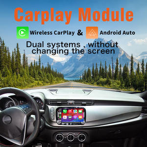 Carabc không dây Apple Carplay Android tự động cho <span class=keywords><strong>Alfa</strong></span> <span class=keywords><strong>Romeo</strong></span> Stelvio/giulia gương liên kết Airplay USB Đài phát thanh xe chơi navigations - Product Image 3