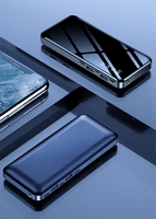 Banque d'Alimentation Double USB A23 Tendance de Haute Qualité 10000mAh 20000mAh, Charge Rapide, Fine avec Entrée Micro USB 10W, Cadeau Promotionnel
