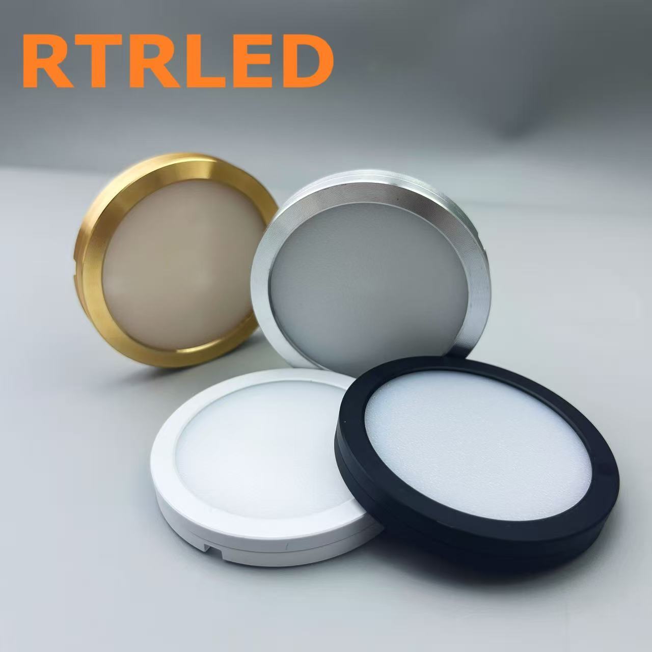 3D Printed Lamp LED Light Module Bambulab 3D Printing DIY Lamp Kit Hardware Led Round Light with Plug for 3d Printer