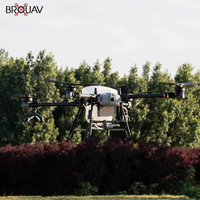 Drone de fumigation autonome BROUAV 80L, drone agricole