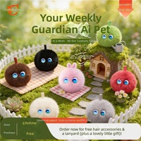 Jouet en peluche super doux AI Ball avec rembourrage en coton PP, boîte de couleur, ensemble cadeau pour enfants de 0 à 24 mois