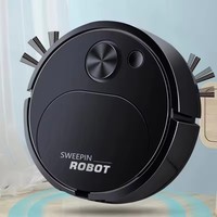Alat Pembersih Vakum Pengisian Daya USB Robot Penyapu Mesin Pel Rambut Hewan Peliharaan Lantai Keras Karpet Rumah Peralatan Pembersih Penyedot Debu Pintar