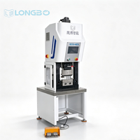 Presse plieuse CNC mini synchronisée LB 3T/200mm, haute sécurité, optimisée pour le pliage du cuivre, de l'acier et des barres omnibus électriques