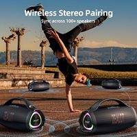 Altavoz Zealot S98 Original 2025, 160W, Bajos Potentes, Ideal para el Hogar, Fiestas al Aire Libre o Viajes