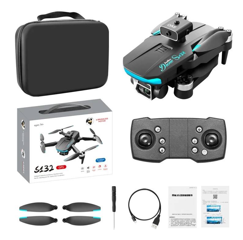 New S132 GPS Brushless Motor Drone with 8K HD Dual Camera