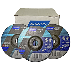 أقراص جلخ متينة للجلاخة الزاوية 4 و5 و6 بوصات 100*6*16 مم مخصصة حسب الطلب من الفولاذ المقاوم للصدأ للطحن والتلميع - Product Image 1