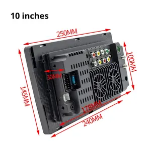 Autoradio BQCC 1Din 6.86'' con MP5, Carplay/Android Auto/Mirrorlink Wireless, Stereo BT, RDS, FM, USB, Lettore DVD Combo per Auto - Product Image 2