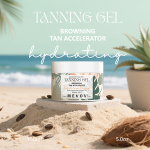 Gel bronceador intensivo OEM ODM para el cuerpo, aceite de coco de zanahoria y vitamina E, resistente al agua, no graso, tono oscuro, piel hidratante - Product Image 2