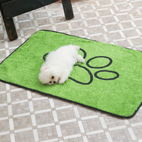 Tapis de canapé en fourrure de lapin rayé de luxe avec lit doux et chaud antidérapant pour chiens et chats