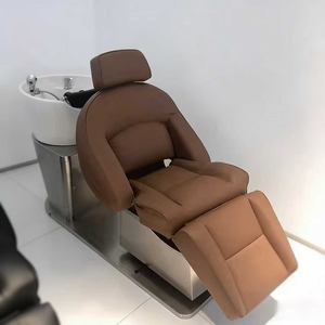 Nueva Cama de Lavado de Cabello Eléctrica Totalmente Automática para Salón de Belleza, Cama de Lavado Giratoria Inteligente de Alta Gama para Peluquería - Product Image 3