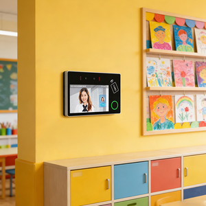 Máquina de asistencia de red Sdk gratuita de 5 pulgadas, tiempo de huellas dactilares, lectura de tarjetas, autenticación Facial, Control de acceso, asistencia de tiempo - Product Image 6