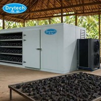 DRYTECH Kokoskolensysteem Warmtepomp Dehydrator 19.4KW Vermogen L6350xB3230xH2200mm Afmetingen 1 Jaar Garantie PVOC Gecertificeerd