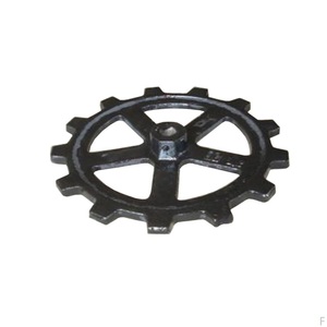 Rueda empacadora <span class=keywords><strong>de</strong></span> <span class=keywords><strong>hierro</strong></span> dúctil <span class=keywords><strong>de</strong></span> fundición en arena, rueda <span class=keywords><strong>de</strong></span> <span class=keywords><strong>prensa</strong></span> para sembradora agrícola, repuestos <span class=keywords><strong>de</strong></span> taladro - Product Image 3