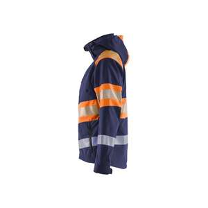 BLAKLADER-Chaqueta Softshell Hi-Vis para Mujer 440425138953S Azul marino/Naranja-EAN 7330509882245 ROPA DE TRABAJO DE LA HI-VIS - Product Image 4