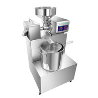 Presse électrique à chaud et à froid Extracteur d'huile en spirale pour la fabrication d'huile d'arachide, de soja, de canola, de tournesol, de noix de coco