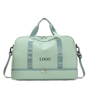 Sac de voyage et de sport grande capacité, étanche, pour tapis de yoga, avec compartiment à chaussures, personnalisable avec logo - Product Image 3