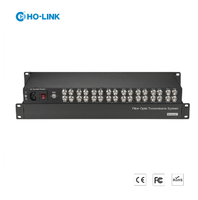 3g sdi 16ch Double alimentation redondante entrelacée (1080i) signal pathologique ST fibre optique extender