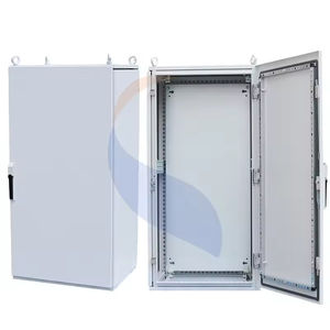 Industry Enclosure Stainless Steel Freestanding Cabinet Modular Enclosure 9/16-fold Profile Frame Floor Standing Metal Enclosure - Product Image 2