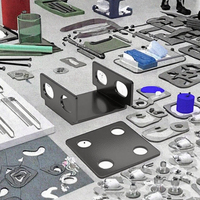 Boîtier/châssis en alliage d'aluminium 6063-T5 pour routeur, alimentation électrique, boîtier de carte de contrôle