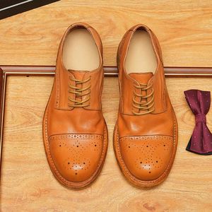 Zapatos de Cuero de Diseño Elegante Estilo Otoño para Negocios, Bodas, Fiestas y Ropa Formal de Negocios - Product Image 2