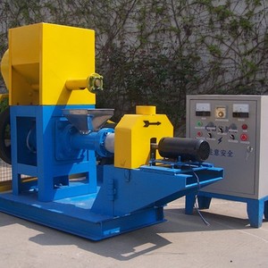 Machine d'extrudeuse d'aliments flottant poisson chat, extrudeuse de nourriture tilapia, <span class=keywords><strong>carpe</strong></span>, 60-100 kg/h, 11kw - Product Image 1