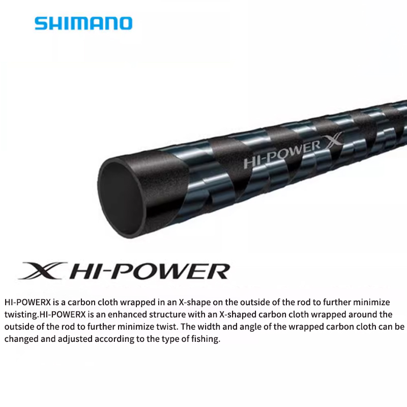 SHIMANO Hard Rocker 2-Section 2.29m Carbon Rod for Ocean Boat